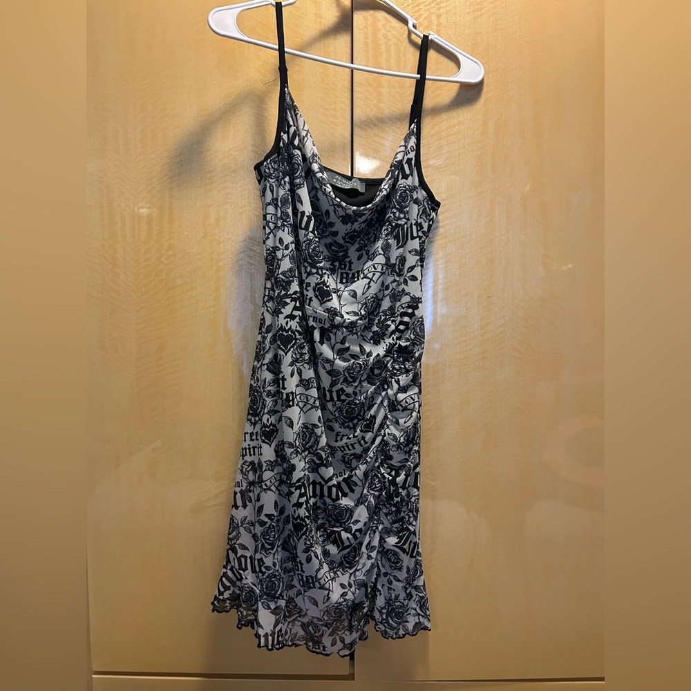 B&W Punk Dress